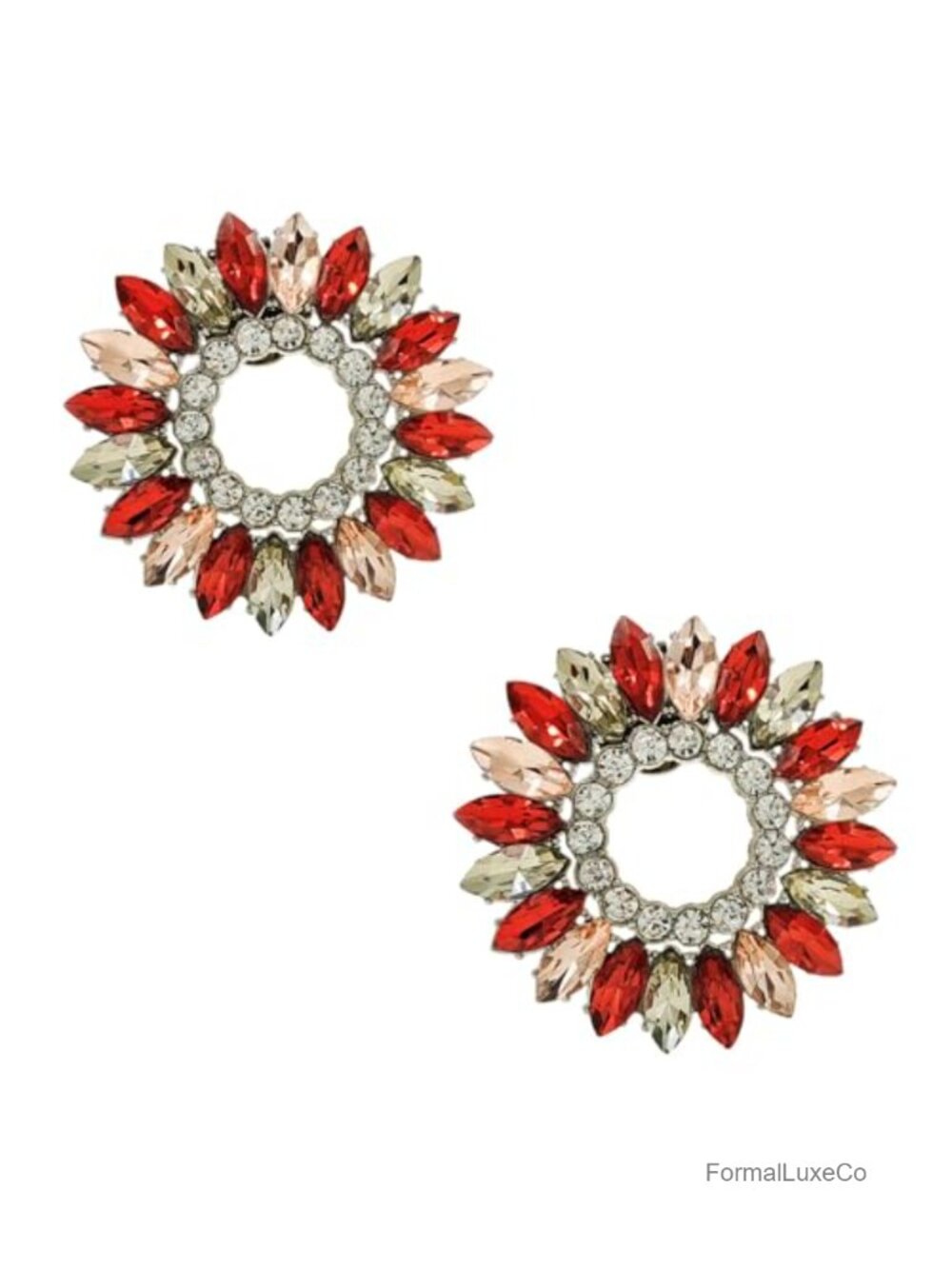 Rhinestones Crystal Shoe Clips Buckle Clasp for Wedding Bridal Shoes